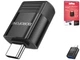 Переходник OTG Borofone BV18 Type-C male USB female USB 3.0 3A 5V черный - изображение 8