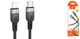 Кабель USB Type-C to Lightning 27W 3м чорний Hoco X109 силіконовий для заряджання iPhone iPad - зображення 7