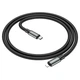 Кабель USB Type-C to Lightning 20Вт 1м черный Borofone BX82 для быстрой зарядки iPhone - изображение 5