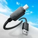 Кабель USB Micro 2.4A 1м чорний ПВХ для заряджання та передачі даних Hoco X113 - зображення 5