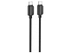 Кабель USB Type-C to Type-C 60W 1м черный для быстрой зарядки и передачи данных Hoco X113 - изображение 5