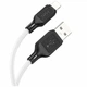 Кабель USB Hoco X90 Lightning 2.4A 1м белый ПВХ для зарядки и передачи данных - изображение 1