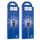 Кабель USB Hoco X50 Excellent Lightning 1м 2.4А серый для зарядки и синхронизации устройств из пластика и металла - изображение 7