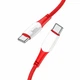 Кабель USB Type C Hoco X70 Ferry 60Вт 1м 3А червоний для заряджання та передачі даних - зображення 1