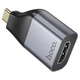 Перехідник Hoco UA33 Type-C to HDTV 4K 30Hz сірий ABS пластик алюмінієвий сплав для передачі зображення - зображення 3