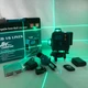Уровень лазерный линейный нивелир аккумуляторный Laser 4D, 16 линий, рабочее расстояние 30м, в чемодане - изображение 5