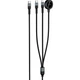 Кабель Hoco CW64 3 в 1 10 Вт 1.2 м Type-C Lightning беспроводная зарядка черный - изображение 5