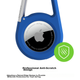 Брелок BELKIN MSC008 для AirTag/AirTag2 силиконовый противоударный, черный - изображение 3
