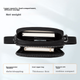 Сумка через плечо Samsonite, деловая кожаная сумка-кроссбоди, мужская нагрудная и поясная сумка, большая вместимость, подарок на день рождения для мужчин, 45Q - изображение 6