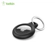 Брелок BELKIN AirTag/AirTag2, совместимый с устройством Apple AirTags Protection Tracker, силиконовый грязеотталкивающий противоударный чехол F8W973, черный - изображение 3