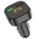 FM модулятор (Автомобильное зарядное устройство) Borofone BC43 Flash QC3.0 - изображение 2
