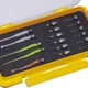 Коробка Meiho Slit Form Case J 175x105x22mm yellow - зображення 4