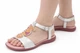 Босоножки для девочки Agatha ruiz de la prada 122987 серебристый 36 - изображение 2