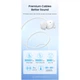 Наушники Vention Echo Lite 3.5mm In-Ear Wired White (GBAWAV) - изображение 9