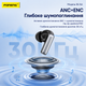 Беспроводные вакуумные блютуз наушники Pods Foneng Air Pro BL166 для телефона айфона Apple iOS Android беспроводная зарядка активное шумоподавление и мгновенное подключение по Bluetooth для компьютера ноутбука и смартфона универсальные - изображение 2