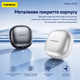Беспроводные вакуумные блютуз наушники Pods Foneng Air Pro BL166 для телефона айфона Apple iOS Android беспроводная зарядка активное шумоподавление и мгновенное подключение по Bluetooth для компьютера ноутбука и смартфона универсальные - изображение 3