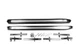 Бокові пороги OEM V2 (2 шт, алюміній) для Mitsubishi Outlander 2012-2021 рр - зображення 6
