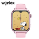 Детские смарт-часы Wonlex KT34 4G GPS WiFi с видеозвонком, SOS, камерой,ІP67, Часы для детей розовые - изображение 1