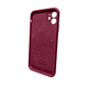 Чохол для смартфона Silicone Full Case AA Camera Protect for Apple iPhone 11 Pro кругл 47,Plum - изображение 2