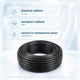 Интернет-кабель RJ45 Cat5e FTP CU 15 м черный медный патч-корд для наружного подключения роутера ПК и LAN оборудования до 1 Гбит/с - изображение 7