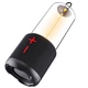 Колонка Bluetooth XO F73 Outdoor Camping Light Speaker 1200mAh v5.3 5W портативна зі світлодіодним кемпінговим підсвічуванням Чорний - зображення 4
