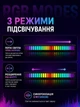 Підставка для навушників гарнітури RGB тримач настільна для ігрового комп'ютера ПК з LED підсвіткою Plug & Play органайзер геймерського сетапу універсальна пластикова геймерська стійка аксесуар робочого столу геймера + USB кабель у комплекті чорна - зображення 4