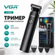 Тример VGR V-933 акумуляторний для бороди та волосся, сталеві леза, USB зарядка - зображення 1