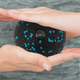 Массажный мяч PowerPlay PP-4350 Epp Massage Ball d8 см Черно/Голубой (PP-4350_Cyan_d8) - изображение 4