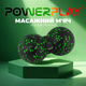 Массажный мяч двойной PowerPlay PP-4353 Epp foam peanut ball d12х24 см Черно/Зеленый (PP_4353_Green) - изображение 4