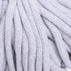 Шнур товстий Macrame Braided XL 10мм 1000г світло-сірий (№756) - зображення 2