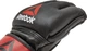 Рукавички для тренінгу ММА Reebok Gloves Leather розмір S, чорно-червоні - изображение 2