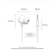 Наушники Vention Echo Lite 3.5mm In-Ear Wired White (GBAWAV) - изображение 12