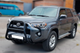 Кенгурятник F1-50 Black (2014-2024, нерж) для Toyota 4Runner - изображение 3