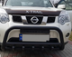 Передній захист WT003 Black (нерж) для Nissan X-trail T31 2007-2014 рр - зображення 8