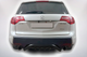 Задняя защита B1-47 Черная (нержавейка) для Acura MDX 2007-2013 гг - изображение 1