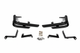 Задні кути AK003-Double Black (2 шт., нерж.) для Nissan X-trail T31 2007-2014 рр - зображення 4