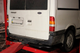 Задняя защитная подножка AK-Special Black (нержавейка) для Ford Transit 2000–2014 гг - изображение 1