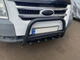 Кенгурятник WT004 Черный (Нержавейка) для Ford Transit 2000–2014 гг - изображение 2