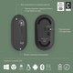 IT набір Logitech Pebble 2 Combo - Tonal Графітовий - US INT'L - 2.4GHZ/BT (6915632) - изображение 4