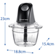 Подрібнювач Russell Hobbs 27131-56 Matte Charcoal Mini Chopper (7030816) - изображение 8