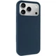 Чохол Silicone Case Full Protective (AA no logo) для Apple iPhone 17 Pro, кейс без логотипу, надійний захист корпусу та камер Deep Navy - зображення 1