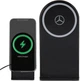 Складна бездротова зарядка Mercedes MEMFBGSLK 15W Silver Star MagSafe Black (3666339169848) - зображення 1