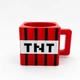 Чашка майнкрафт TNT пластик червона Minecraft (6253) - зображення 1