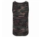Тактическая майка, футболка без рукавов армейская 100% хлопка Brandit Tank Top Dark Сamo черный мультикам 3XL - изображение 3