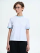 Футболка хлопковая женская ROZA 250706 XL Белая (4824005762949) - изображение 1