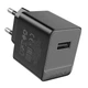 Мережевий зарядний пристрій Borofone BAS11A 10.5W з кабелем USB-C 1 м, USB-A, адаптер живлення для смартфонів, чорний - зображення 4