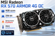 Видеокарта MSI Radeon RX 570 ARMOR 4G OC 4GB GDDR5 - Б/У - изображение 1