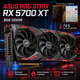 Видеокарта ASUS ROG Strix Radeon RX 5700 XT 8GB GDDR6 / 256-bit / RGB - Б/У - изображение 1