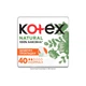 Щоденні прокладки Kotex Natural Normal 40 шт. (5029053548630) - изображение 1