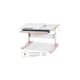 Парта Mealux Vancouver Multicolor Pink Lite (BD-620 W/G MC + PN Lite) - зображення 1